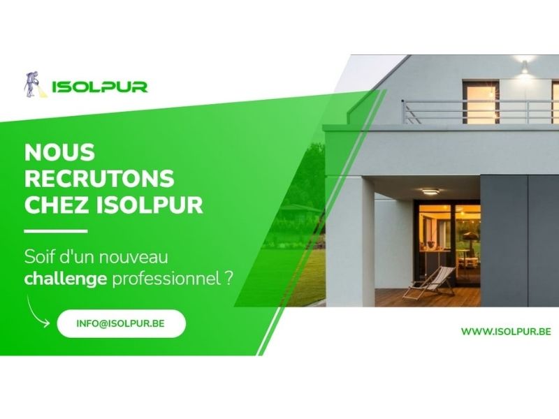 Offre d'emploi - Isolation par Isolpur