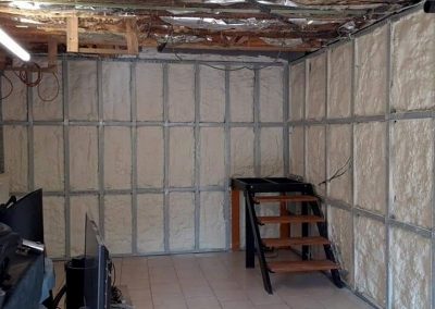 Isolation en polyuréthane projeté pour vos murs