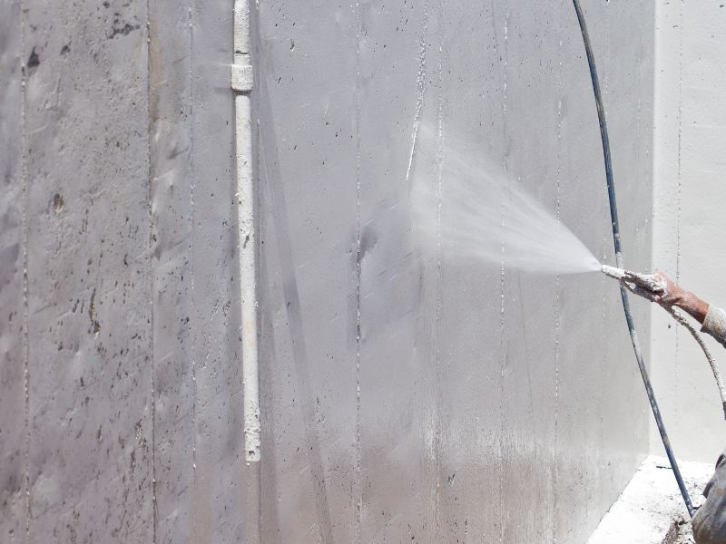 Projection membrane étanche - Polyurea