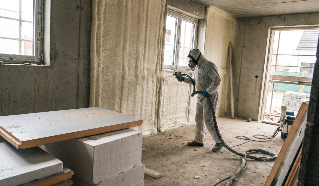 Isolation polyuréthane projeté : la solution d&rsquo;isolation continue sans compromis